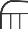 The Living Store Kopfteil Metall Schwarz 75 cm Produktbild-Vorschau 6