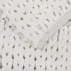 Bílá pletená koupelnová předložka 50x80 cm - savé plyšové Náhled obrázku produktu 8