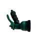 A green and black garden hose nozzle with multiple spray settings. Produktbild-Vorschau