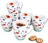 lot de 6 tasses à café Marie 320ml tasses en porcelaine 6 Voir les images du produit 1