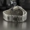 Close-up of a watch bracelet and case back. Produktbild-Vorschau
