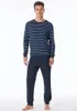 Schiesser - Basic - Pyjama (maat 48, nachtblauw) Productafbeelding-voorbeeld 8