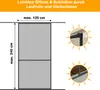 Yoursol Alu Insektenschutz Schiebetür 120x240cm anthrazit Produktbild-Vorschau 2