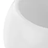 Vaso in Vetroceramica Palla con piattino bianco rotondo con Anteprima dell’immagine prodotto 7