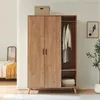 Kleiderschrank 'Norg' 191 x 120 x 52 cm mit 2 Türen 2 Produktbild-Vorschau 4