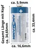 8 Stück CR123 A Li-Ion Akku mit 3,7 Volt, 700mAh Kapazität Produktbild-Vorschau 20