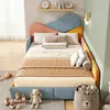 Letto per bambini Flieks, 140x200 cm, con protezioni Anteprima dell’immagine prodotto 2