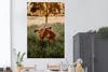 MuchoWow® Poster Pferd - Gras - Baum 120x180 cm - Produktbild-Vorschau 2