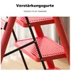 Seven Comfort Trittleiter 4 Stufen Stehleiter Klappleiter Produktbild-Vorschau 9