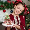 4pcs Puzzles 3D Noël Mignon Modèle papier Hiver Puzzle Voir les images du produit 7