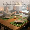 Platzsets Filz 6er Set 45x30cm, Filztischset Platzdeckchen Produktbild-Vorschau 3
