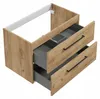 Stamar wastafelonderkast met wastafel, eikenhout Craft Productafbeelding-voorbeeld 6