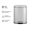 Vidacharmy Poubelle de recyclage 20 L en acier inoxydable Voir les images du produit 4