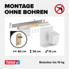 TESA 700410000000, Držiak, Biela, Drevo, Kov, Plast, 1 Náhľad obrázku produktu 4