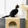 PawHut Kratzbaum 100,5cm Katzenbaum mit Katzenhöhle, Bett, Produktbild-Vorschau 7