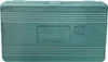 A closed green plastic case for a tool set. Produktbild-Vorschau