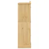 vidaXL Kleiderschrank Corona 102x52x186 cm Massivholz Produktbild-Vorschau 5