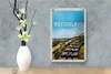 Blechschild Reise 12x18cm Westerland Gehweg am Strand Meer Produktbild-Vorschau 4