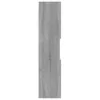 vidaXL Armoire de salle de bain Gris Sonoma 30x30x130 cm Voir les images du produit 10