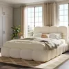 Letto imbottito 140 x 190 cm, Scivolo, Contenitore con Anteprima dell’immagine prodotto 3