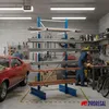 Doppelseitiges Kragarmregal MAXIMUS PRO mit 80kg Armlast | Produktbild-Vorschau 4