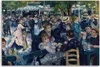 Tela Ball al Moulin de la Galette Auguste Renoir 120x80 Anteprima dell’immagine prodotto 3