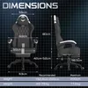 Verdego Gaming Stuhl, Ergonomischer Gaming Sessel, Produktbild-Vorschau 2