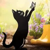 Metalowy kot – figurka ogrodowa do wbicia w ziemię, Podgląd zdjęcia produktu 4