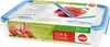 A product shot of an emsa Aufschnittbox CLIP & CLOSE food container with packaging. Anteprima dell’immagine prodotto