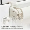 Verdunklungsrollo 40x130cm Beige Thermorollo Fensterrollo Produktbild-Vorschau 7