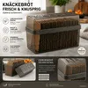 2 x Knäckebrot Dosen im Set Knäckebrotdose Knäckebrotbox Produktbild-Vorschau 5