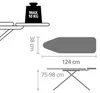 Table à repasser Brabantia en métal déployé 124 x 38 cm Voir les images du produit 5