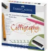 Penne calligrafiche Faber-Castell Pitt - studio box 12 Anteprima dell’immagine prodotto 1