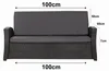 Podušky na zahradní lavičku 100x60x50cm Sedák s opěradlem, Náhled obrázku produktu 5
