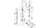hansgrohe  AXOR Citterio 3-Loch Waschtischarmatur 170, Produktbild-Vorschau 3