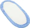 Blue Spannbettlaken mit Gummiband 80x40cm Produktbild-Vorschau 2