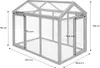A diagram showing the dimensions of a wooden greenhouse. Anteprima dell’immagine prodotto