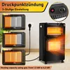 Jayseuw 4200W Gasheizung Hybrid inkl. Gasdruckregler Set - Produktbild-Vorschau 3