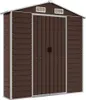 VidaXL Casetta da giardino 191x555x198 cm in acciaio Anteprima dell’immagine prodotto 7
