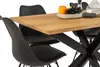 Esstisch Baumkante massiv Eiche geölt 120 x 80 cm Produktbild-Vorschau 5