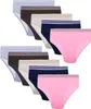10 Mädchen Slips Unterhosen aus Baumwolle Unterwäsche Produktbild-Vorschau 1
