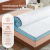 CASABEL Topper Premium, 140x190, 7cm, con Rivestimento, Anteprima dell’immagine prodotto 8