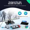 Siltcon® 14-in-1 USB-C Hub Dockingstation – 2x HDMI 4K, Produktbild-Vorschau 4
