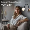 ARTE LAMP Wandlampe Innen in Schwarz mit weißem Produktbild-Vorschau 8