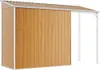 A shed with a sloped roof and a partial open side. Náhľad obrázku produktu