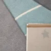 Kinderteppich Kinderzimmer Pastell Blau Grau Berg Mond Produktbild-Vorschau 4
