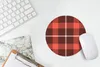 MuchoWow® Mauspad Mousepad Tartan - Kariert - Rot - Muster Produktbild-Vorschau 5