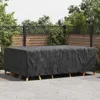 vidaXL Coprimaterasso tinta unita nero 300 x 200 x 90 cm Anteprima dell’immagine prodotto 2