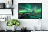 MuchoWow® MuchoWow® Gerahmtes Poster Nordlichter - Berge - Produktbild-Vorschau 3
