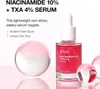 A product shot of a serum bottle with decorative glass spheres. Anteprima dell’immagine prodotto